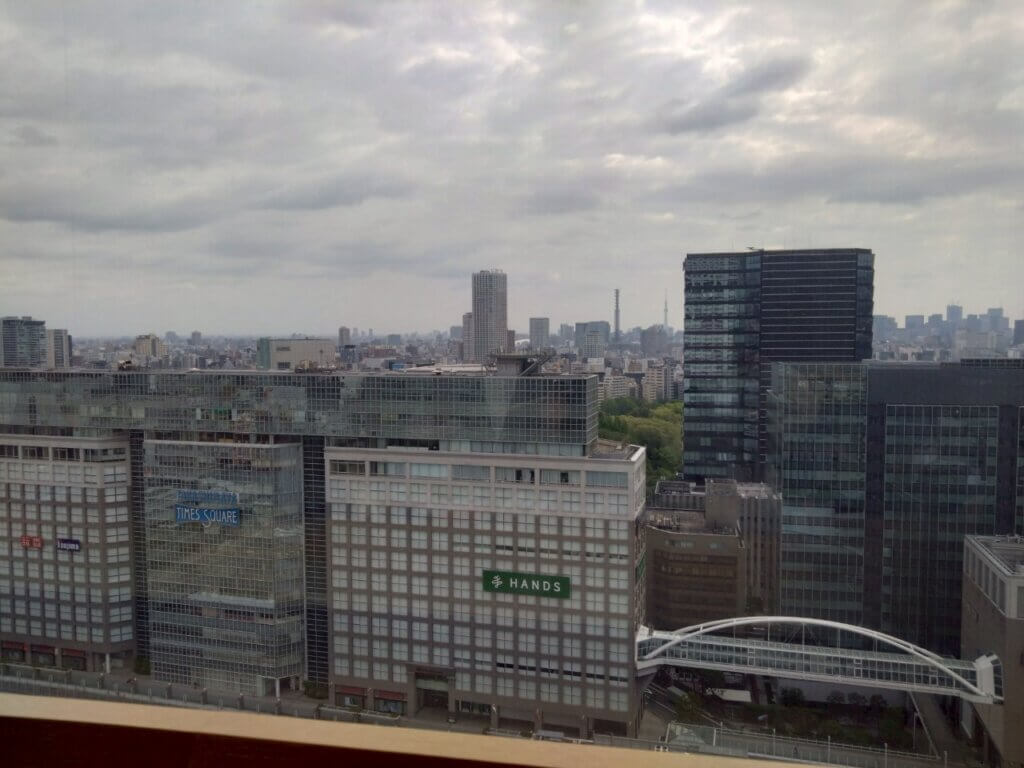 小田急ホテルセンチュリーサザンタワーからの景色
