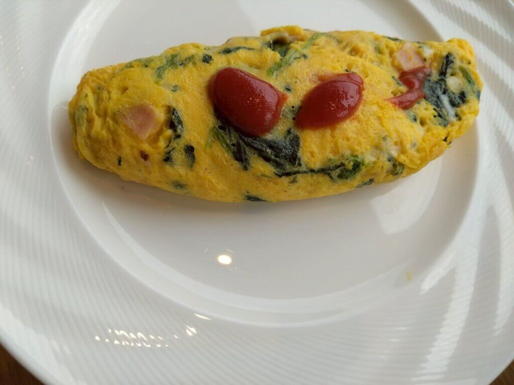 サザンタワーダイニング朝食ビュッフェ(オムレツ)